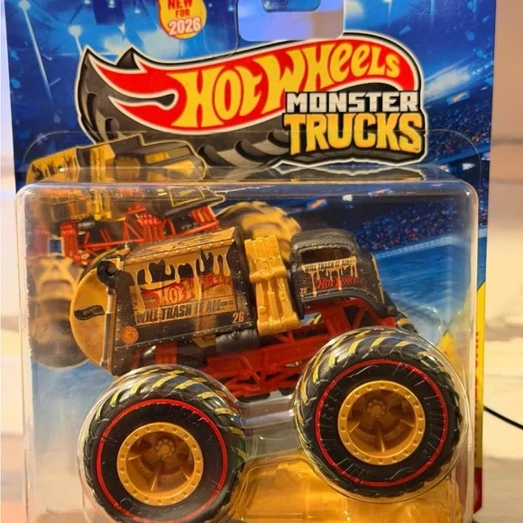Chase!!! New 2026 Hot Wheels Monster Truck Treasure Hunt - Picture 1 of 5